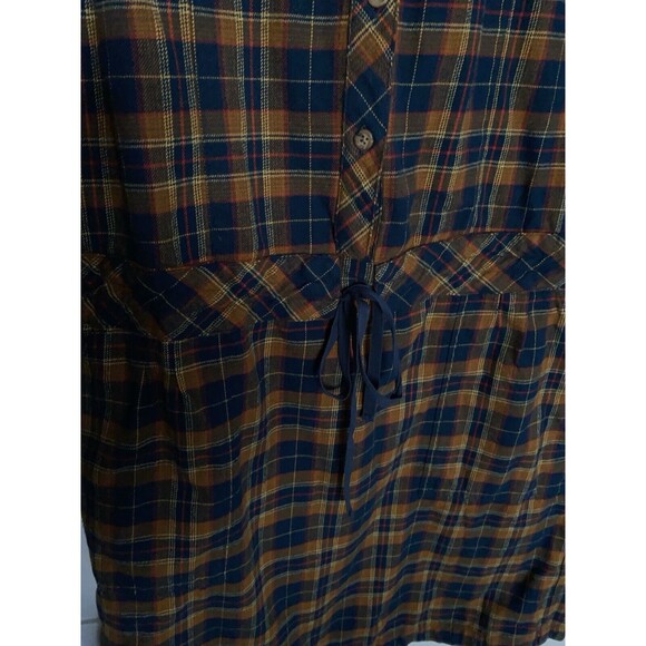 J. Peterman Flannel Plaid Dress - Picture 14 of 14